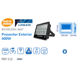 PROYECTOR LUMILEDS/PHILIPS 400W 5000K