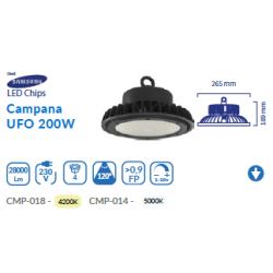 CAMPANA UFO SAMSUNG 200W 5000K