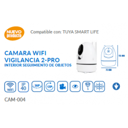 CÁMARA VIGILANCIA WIFI 2-PRO INTERIOR