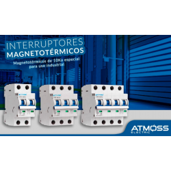 MAGNETOTÉRMICO ATMOSS 3 Polos 50A Curva D 10KA