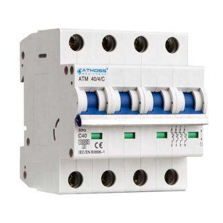 Magnetotermico Atmoss 4P 16A 10kA Curva C
