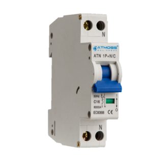 Magnetotérmico ATMOSS 1 POLO 10A 10KA Curva C